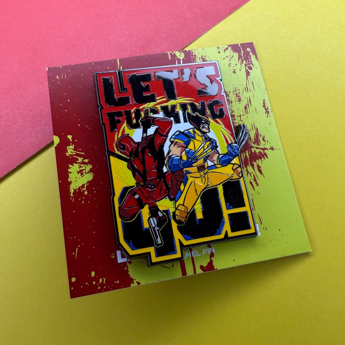 Deadpool & Wolverine Enamel Pin