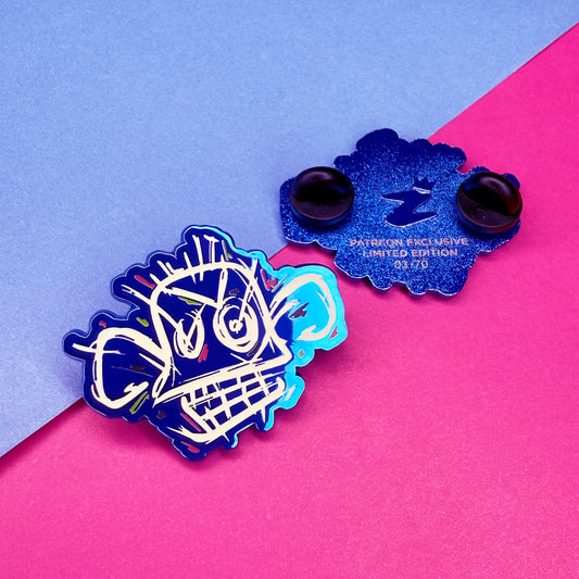 Jinx's Monkey Enamel Pin | Pin Club Exclusive