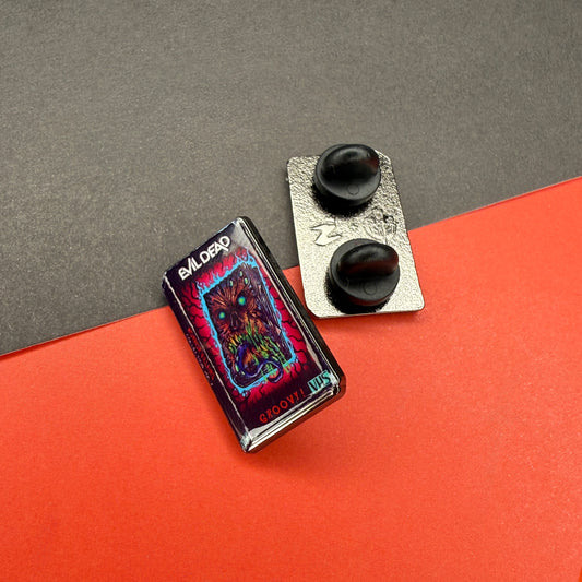 VHS Horrors Evil Dead Enamel Pin