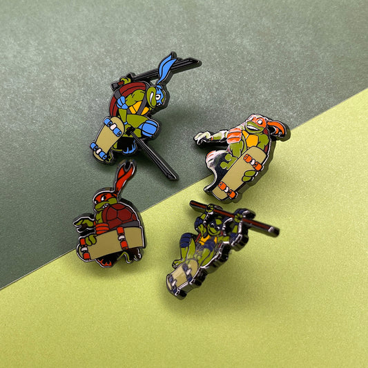 TMNT Enamel Pin Set