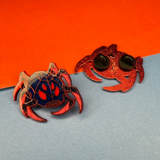 Miguel Spider-Bot Enamel Pin