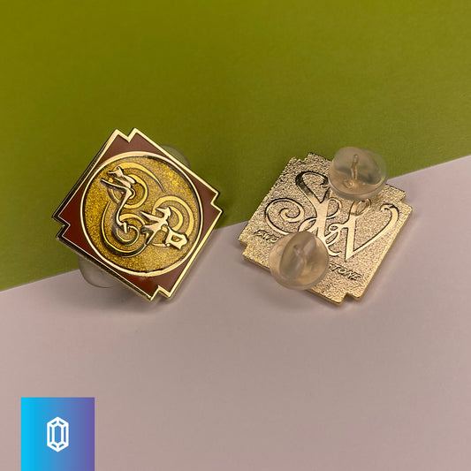 Air (Qì) Enamel Pin