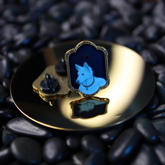 Scratch Enamel Pin