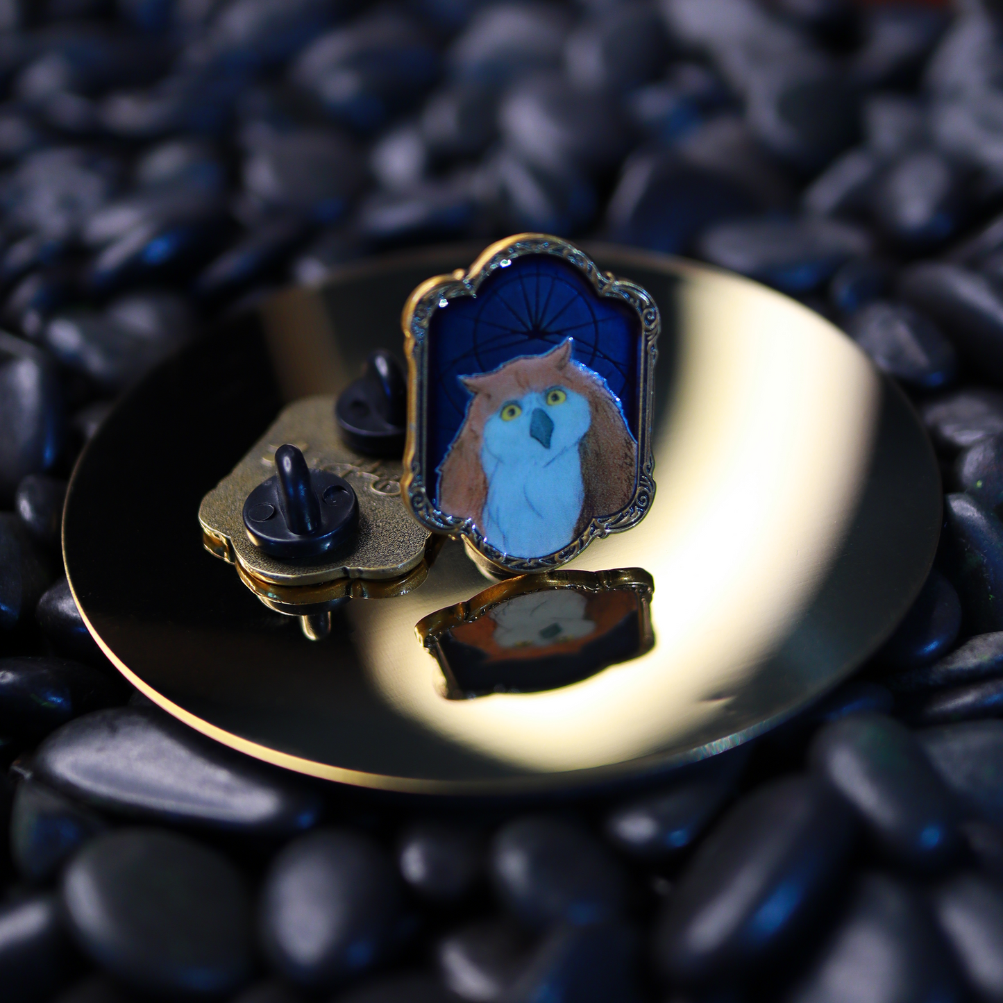 Owlbear Enamel Pin