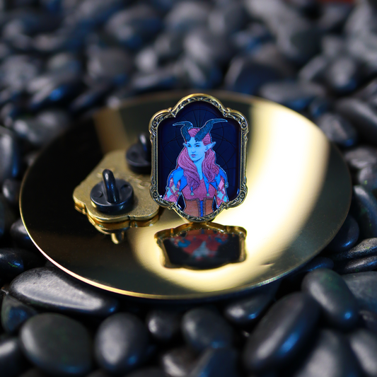 Alfira Enamel Pin