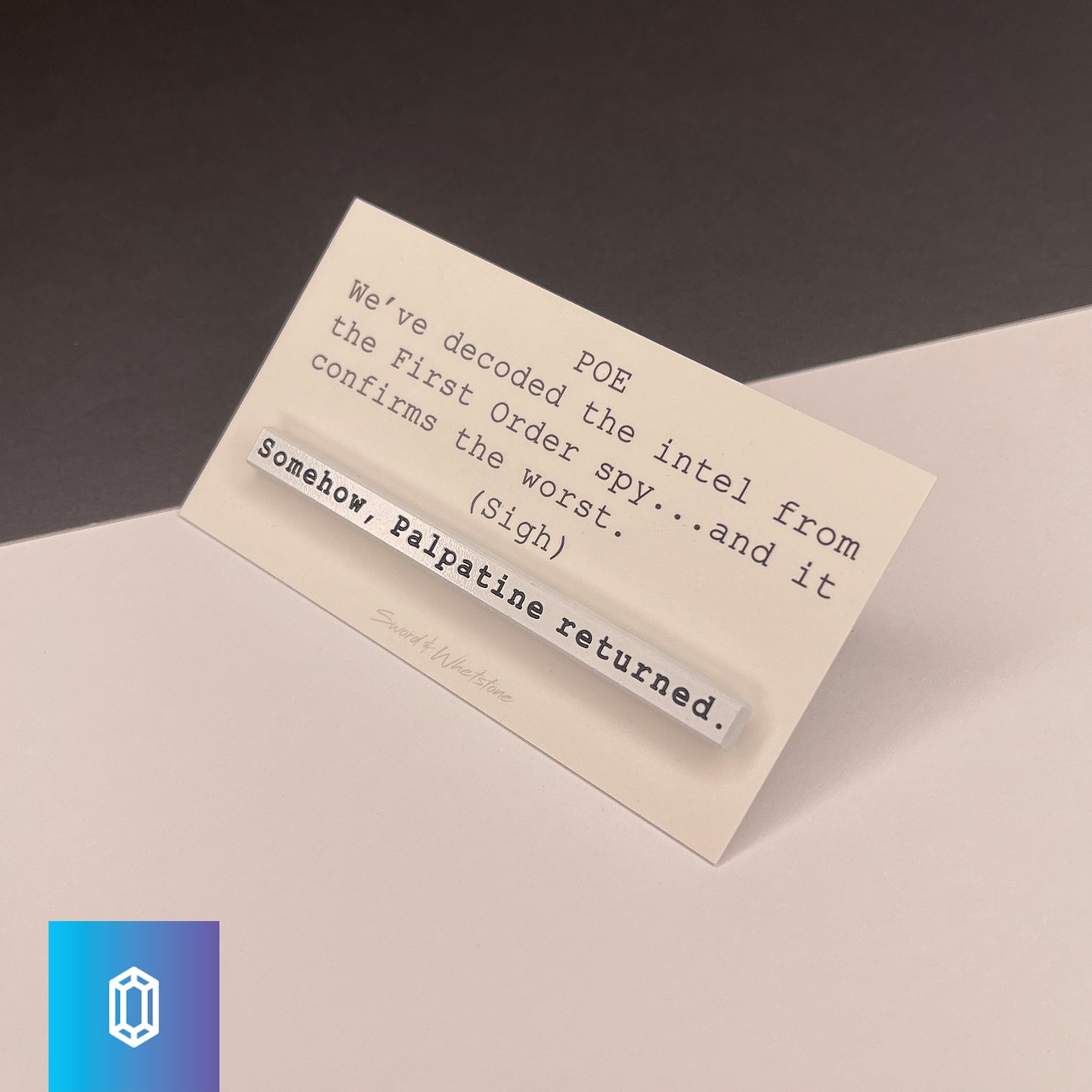 Best Line Ever Enamel Pin