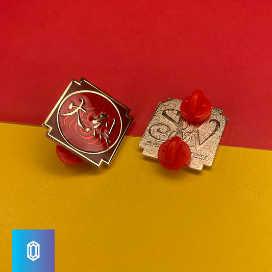 Fire (Huǒ) Enamel Pin