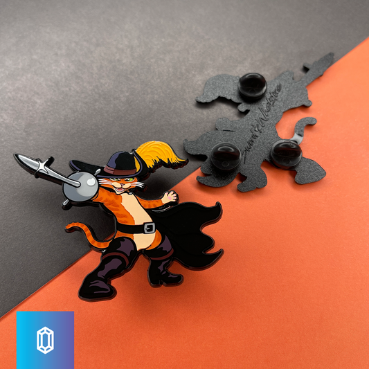 Fearless Hero Enamel Pin