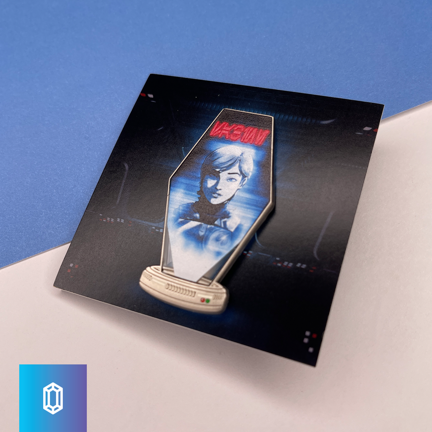 The Artist Enamel Pin