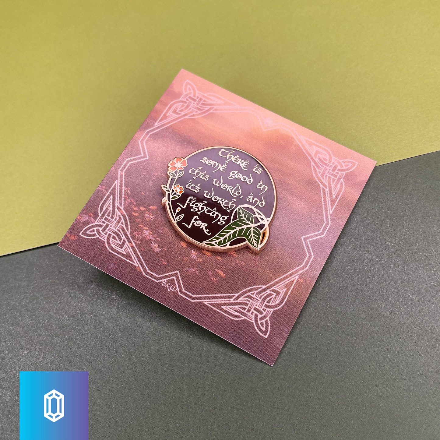 The Brave Enamel Pin