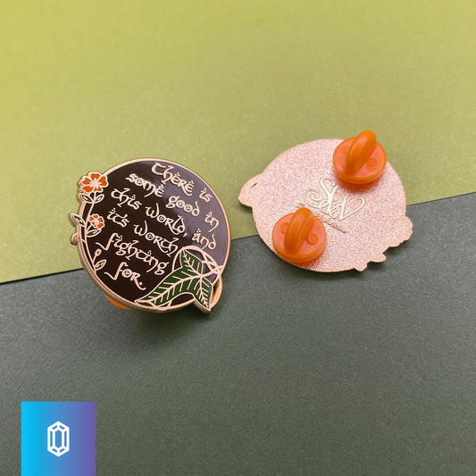 The Brave Enamel Pin