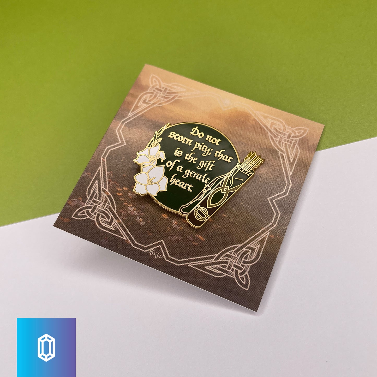 The Captain Enamel Pin