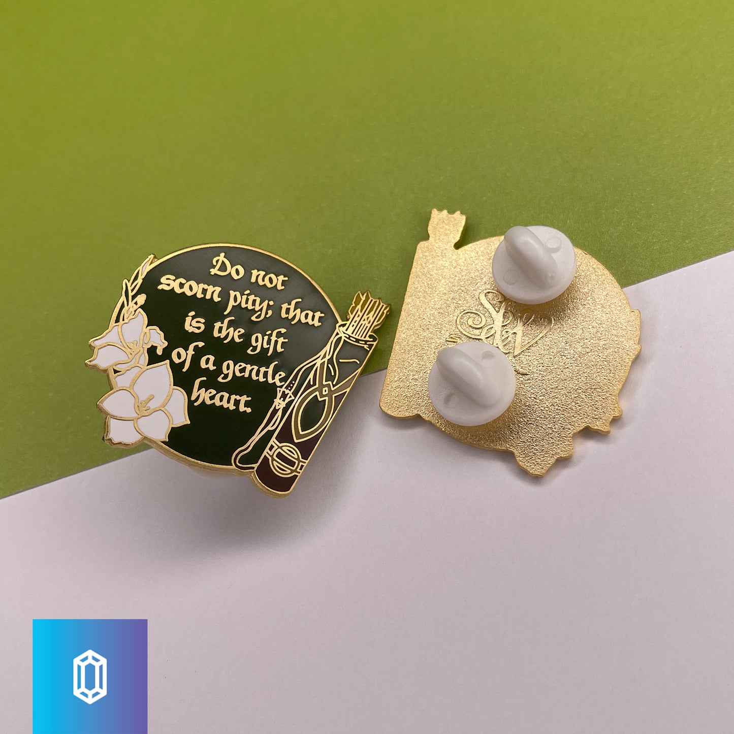 Lord of the Rings Quotes Enamel Pin Set