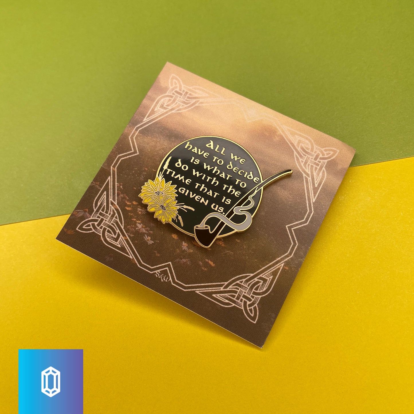 The Wise Enamel Pin