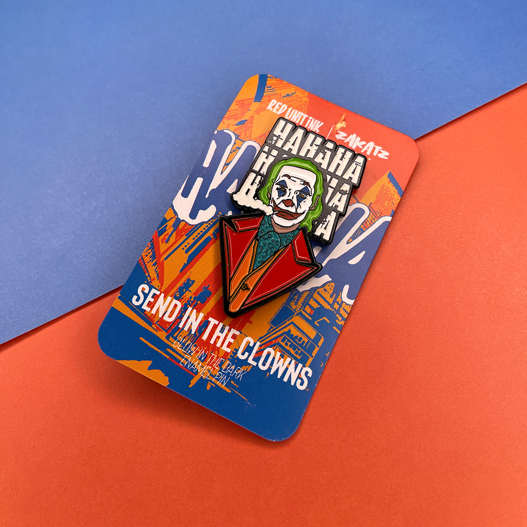 Send in the Clowns Enamel Pin
