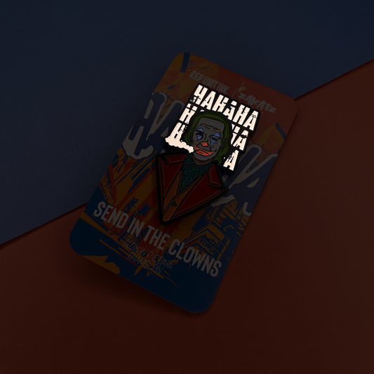 Send in the Clowns Enamel Pin