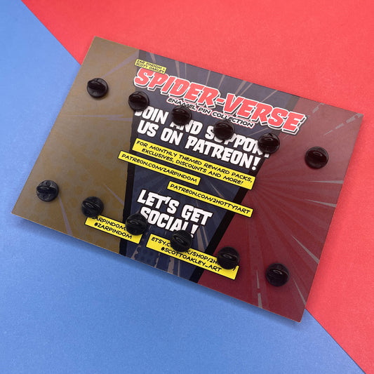 Spider-Verse Enamel Pin Collection