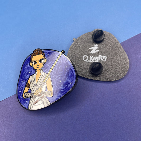 Rey Enamel Pin