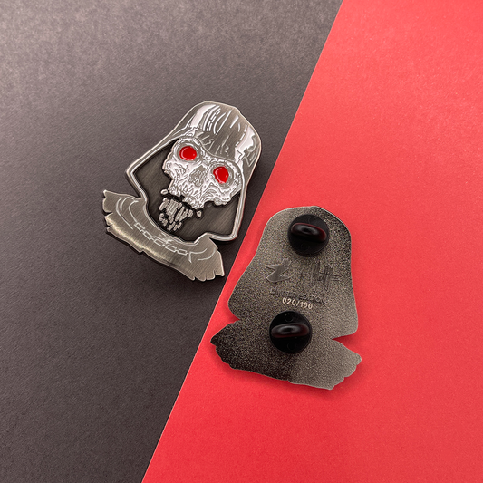 Vader Skull Enamel Pin