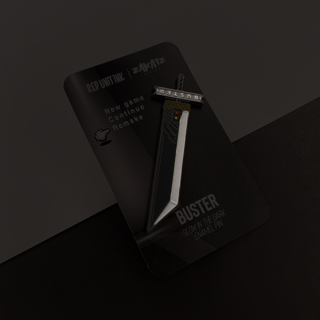 Buster Enamel Pin
