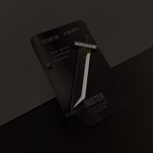 Buster Enamel Pin