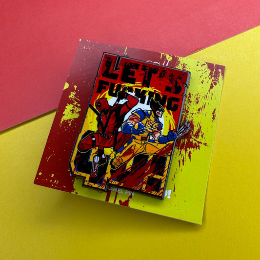 Deadpool & Wolverine Enamel Pin | Pin Club Exclusive