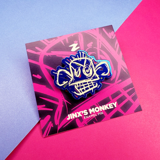 Jinx's Monkey Enamel Pin | Pin Club Exclusive