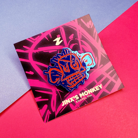 Jinx's Monkey Enamel Pin