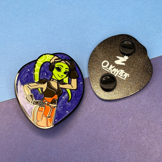 Hera Enamel Pin
