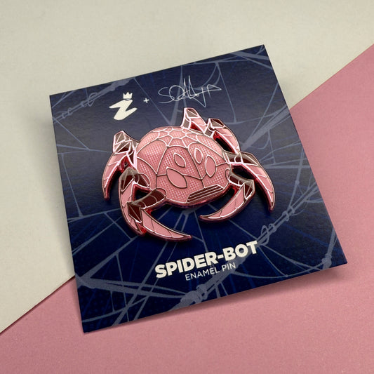 Gwen Spider-Bot Enamel Pin