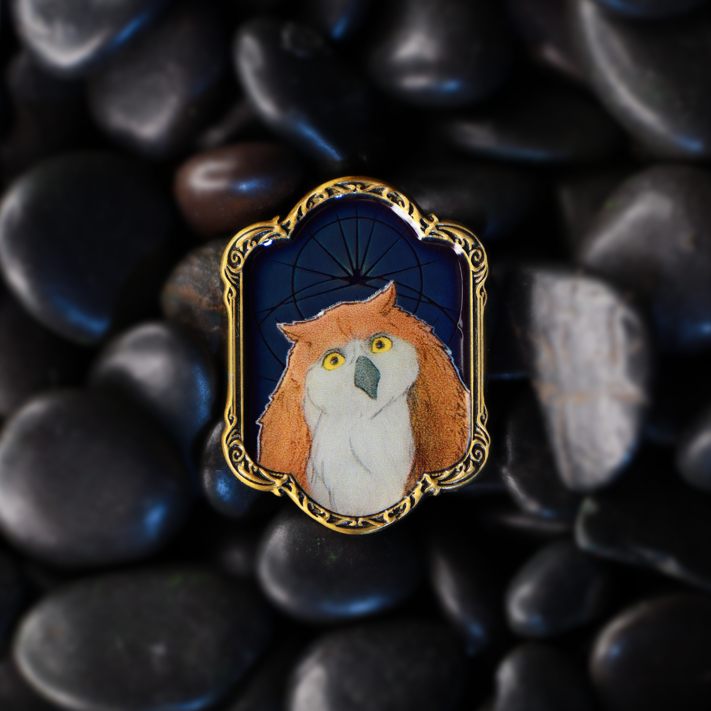 Owlbear Enamel Pin