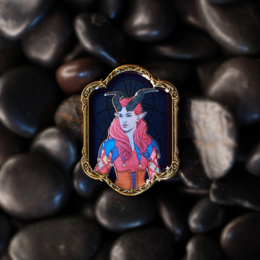 Alfira Enamel Pin