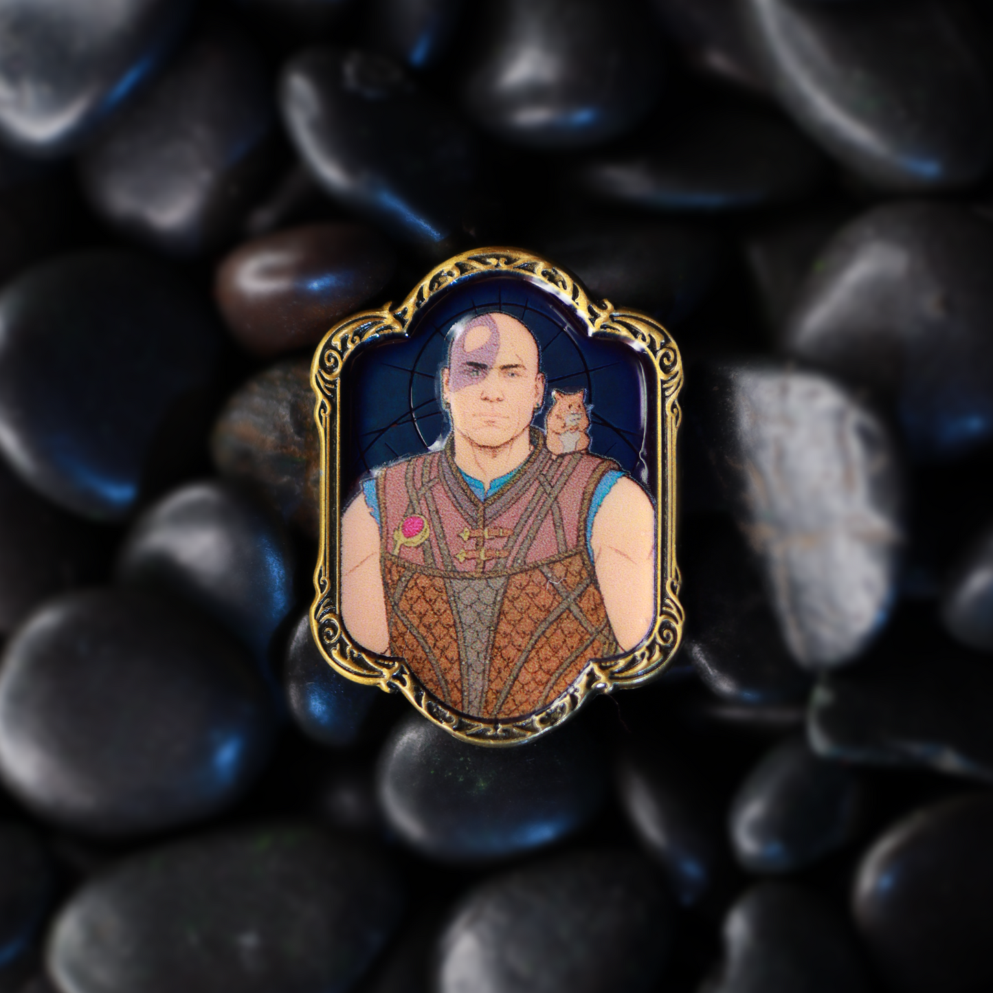 Minsc Enamel Pin