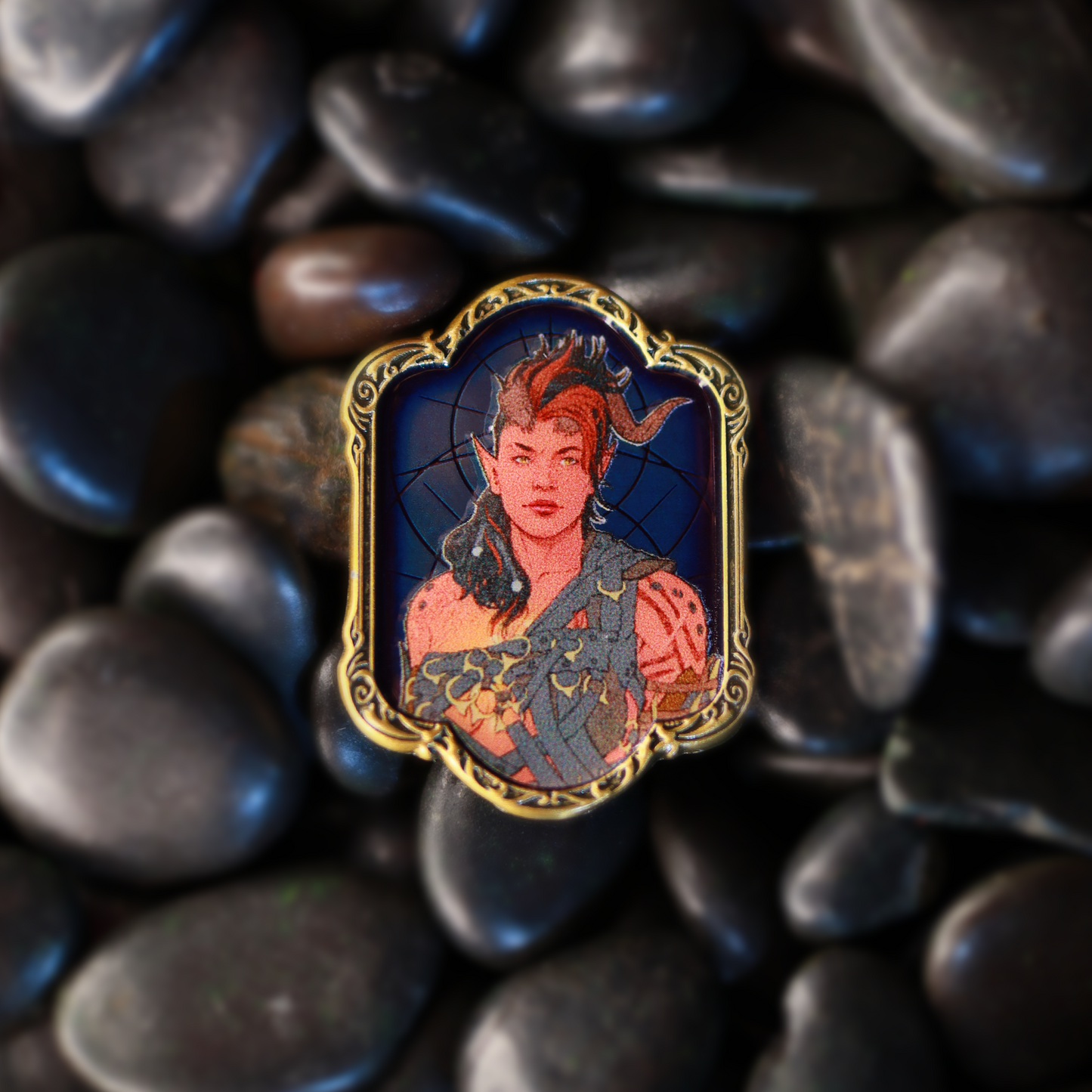 Karlach Enamel Pin