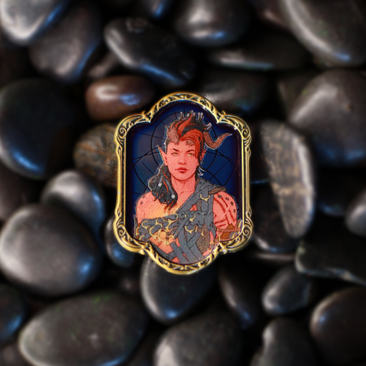 Karlach Enamel Pin