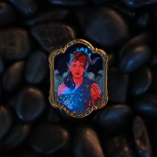 Karlach Enamel Pin | Pin Club Exclusive