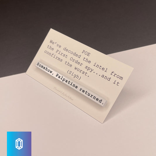 Best Line Ever Enamel Pin