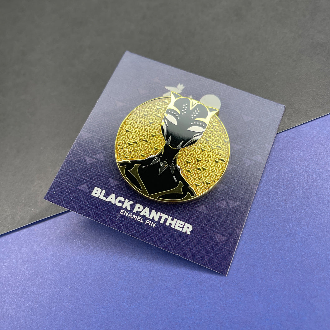 Black Panther Enamel Pin