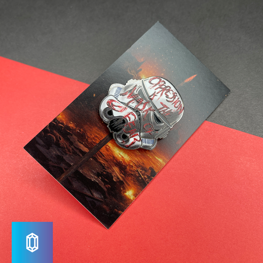 Mask of Fear Enamel Pin