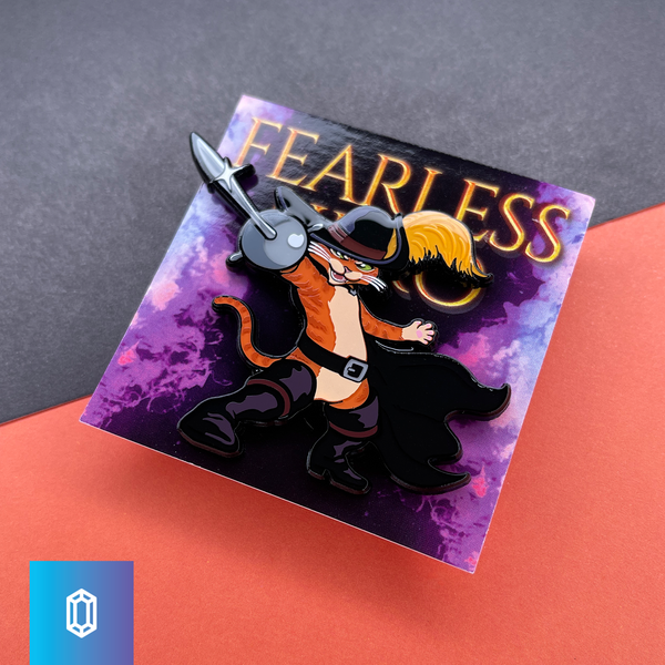 Fearless Hero Enamel Pin