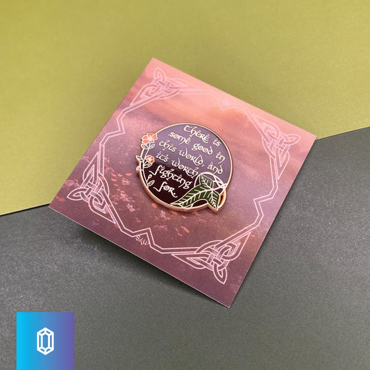 The Brave Enamel Pin