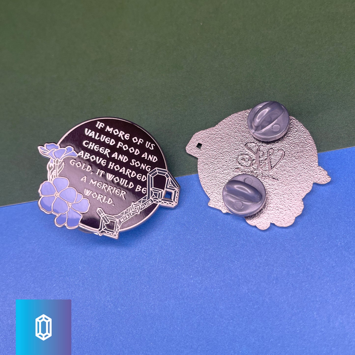 Lord of the Rings Quotes Enamel Pin Set