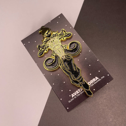 Avatar Korra Gold Enamel Pin