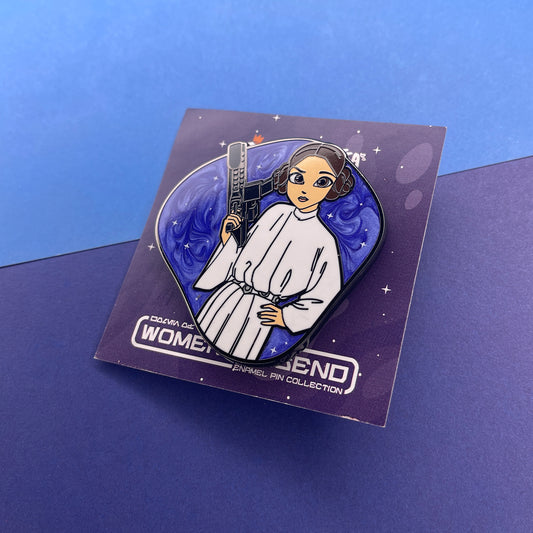 Leia Enamel Pin