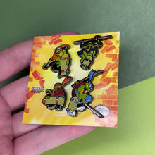 Load and play video in Gallery viewer, TMNT Enamel Pin Set
