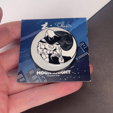 Load and play video in Gallery viewer, Moon Knight Enamel Pin
