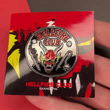 Load and play video in Gallery viewer, Hellfire Club Enamel Pin
