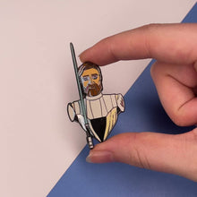 Load and play video in Gallery viewer, Obi Wan Enamel Pin
