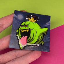 Load and play video in Gallery viewer, Slimer Boo Enamel Pin
