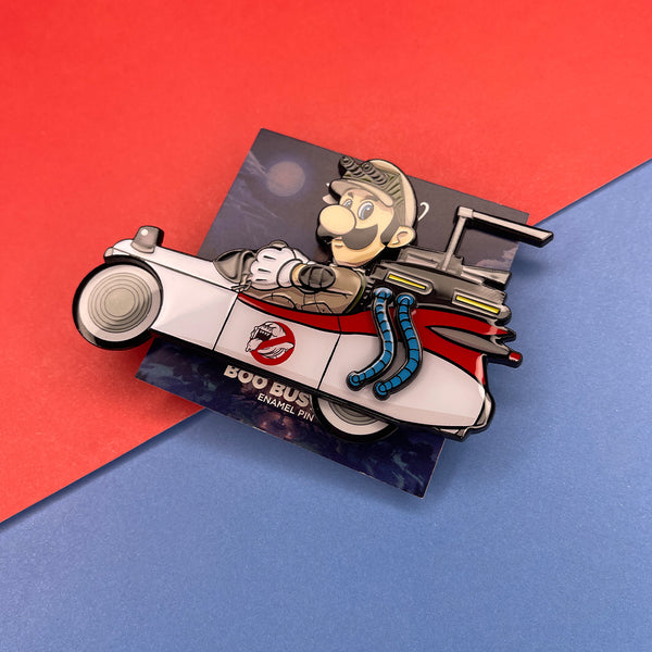 Ecto-Kart Enamel Pin